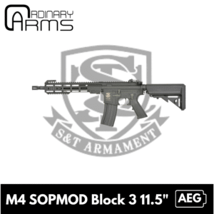 m4 sopmod block 3 11.5" airsoft taarrruz tüfeği sports line etu [s&t]