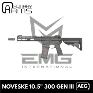 noveske 10.5" gen iii shorty 300blk aeg rifle eshooter etu black [emg] (Ön sİparİŞ)